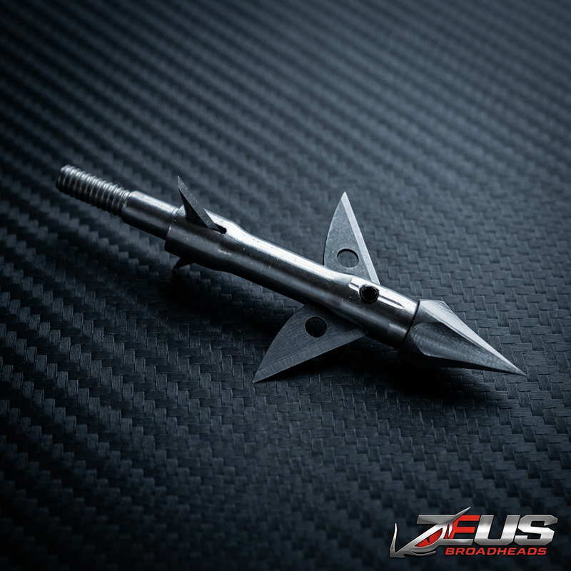 Load image into Gallery viewer, ZEUS BROADHEADS OG (4 PACK)-COMES WITH BOTH 100/125 GR TIPS

