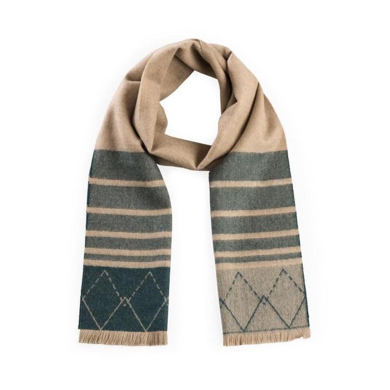 Load image into Gallery viewer, ZigZag Alpaca Scarf
