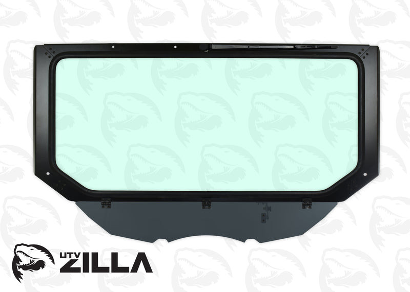 Load image into Gallery viewer, Black Vented Glass Windshield for CAN AM Maverick X3 with Wiper
