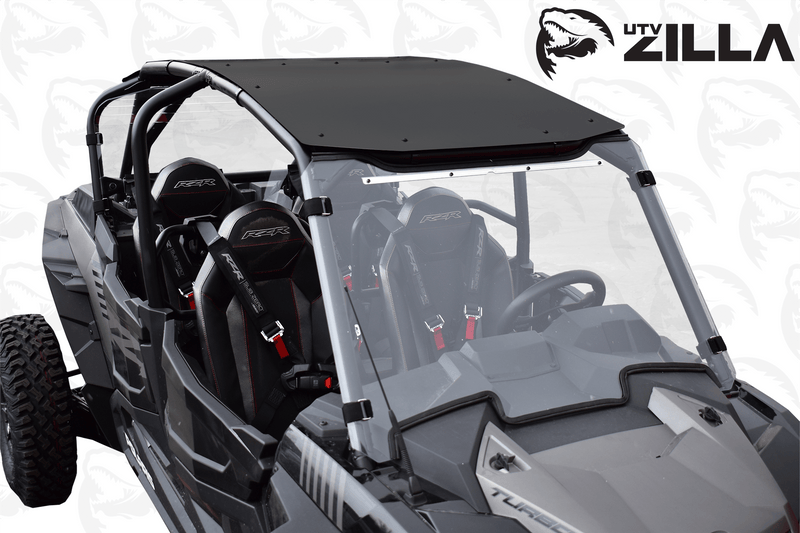 Load image into Gallery viewer, Black Aluminum Roof for RZR 4 Turbo S
