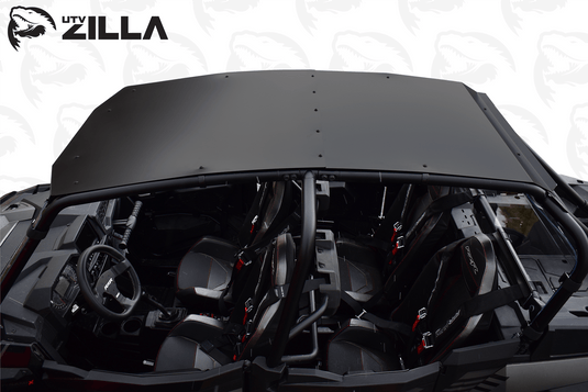 Black Aluminum Roof for RZR 4 Turbo S