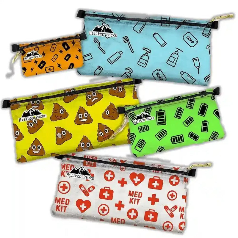 Load image into Gallery viewer, Zipper Pouches New Patterns Ultralight D50T fabric
